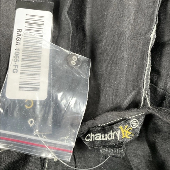 Chaundry K Women’s Dress Size Small Black Steampunk 100% Cotton NWT - Picture 3 of 14